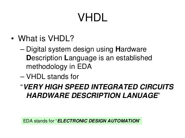 Circuit Design With Vhdl Pdf